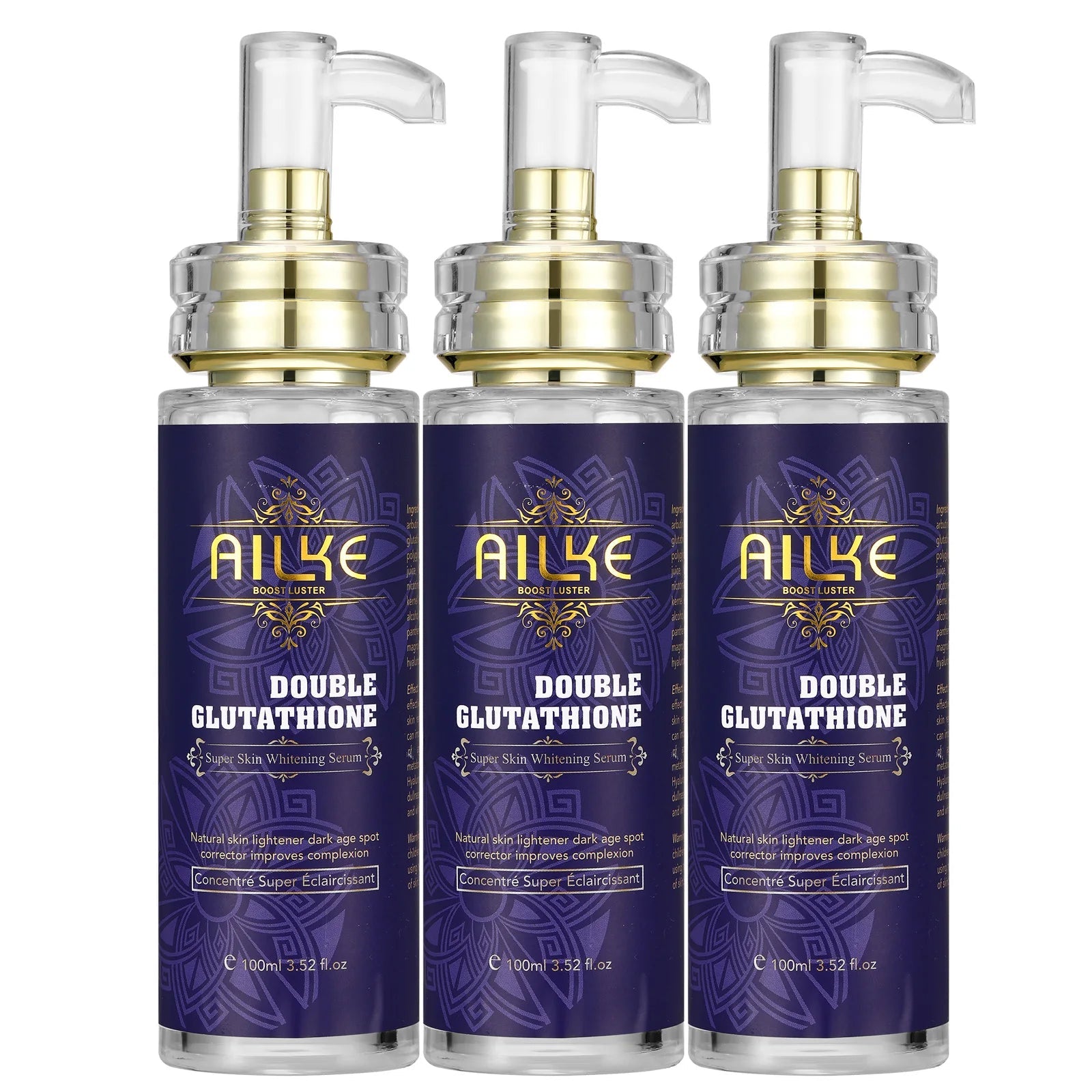AILKE Whitening Skin Care Set, Reduce White, Dark, and Black Spots, Moisturizing, Clean Skin, Lightening for All Skin Types Halalzen
