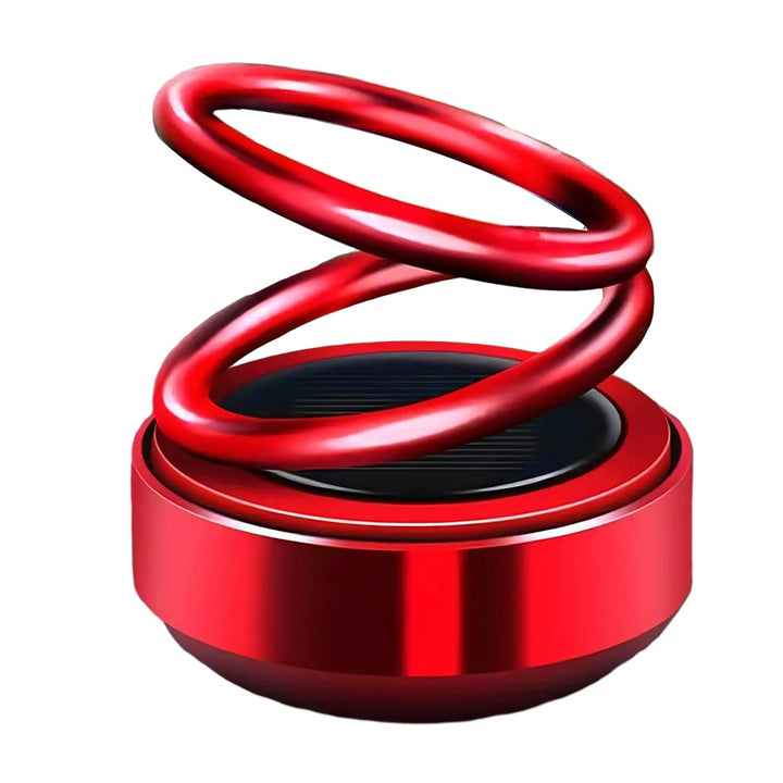 Solar Car Air Freshener 360℃ Rotation Perfume Fragrance Portable Kinetic Molecular Heater Car Interior Decor Accessories