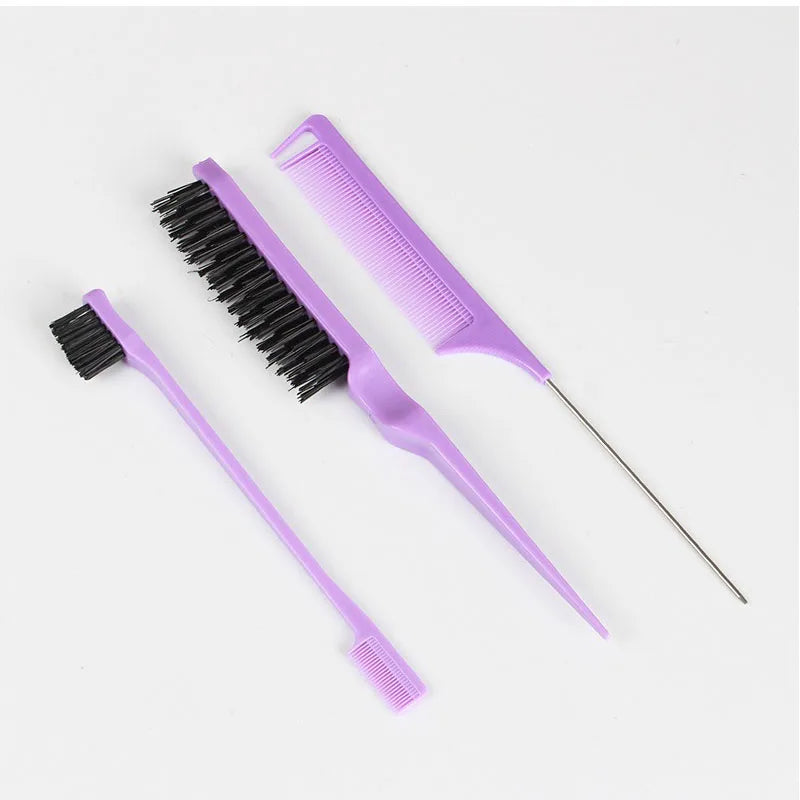 New Rat Tail Comb Salon Hairdressing Hair Styling Portable Comb Hair Brush Barber Accessories SZI11