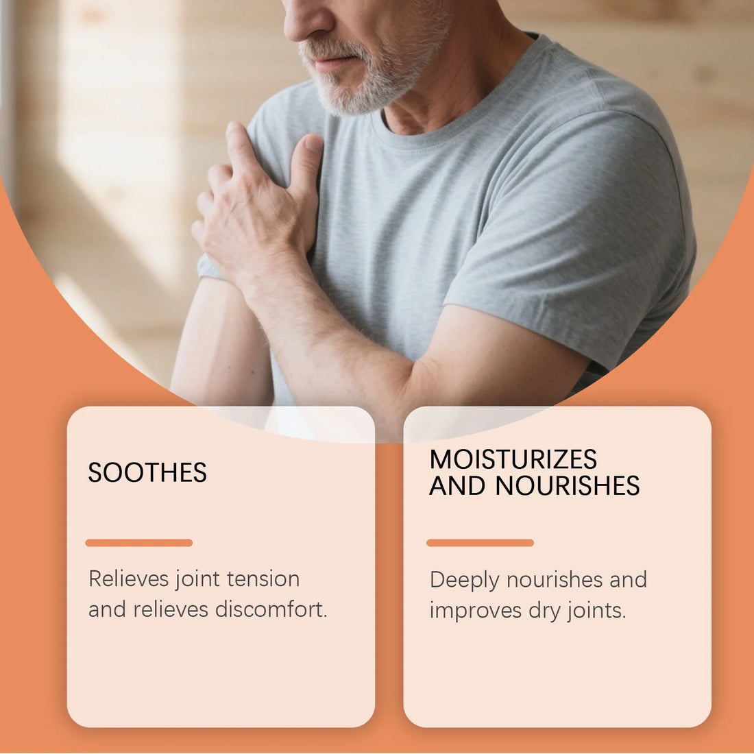 Joint Balm Relieving Muscle Nerve Shoulder Knee Leg Pain Discomfort Soothing Moisturizing Lotion Fragrance Body Massage Cream