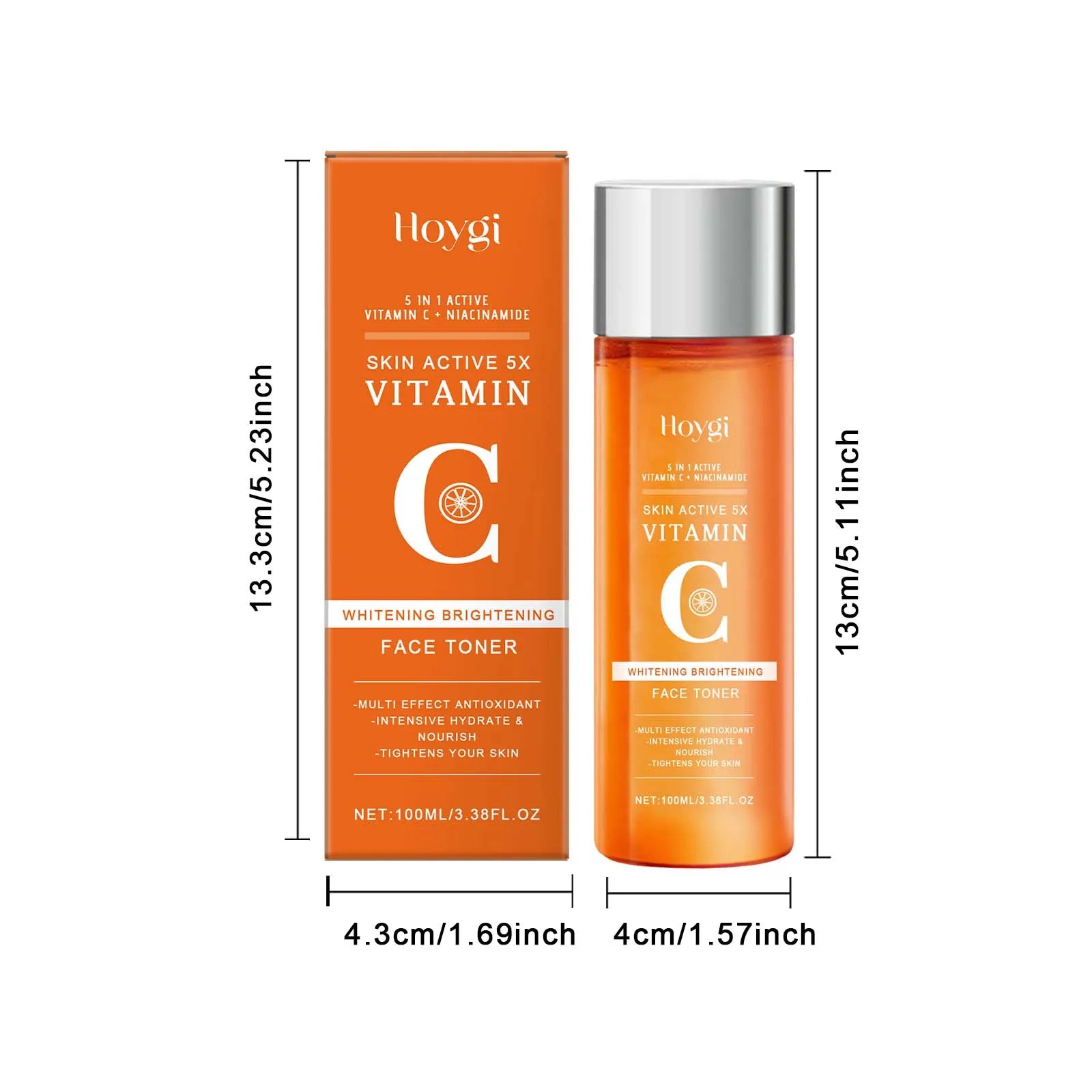 Vitamin C Hydrating Toner Moisturizing Brightening Refreshing Antioxidant Facial Essence Shrink Pores Smoothing  Face Skin Care