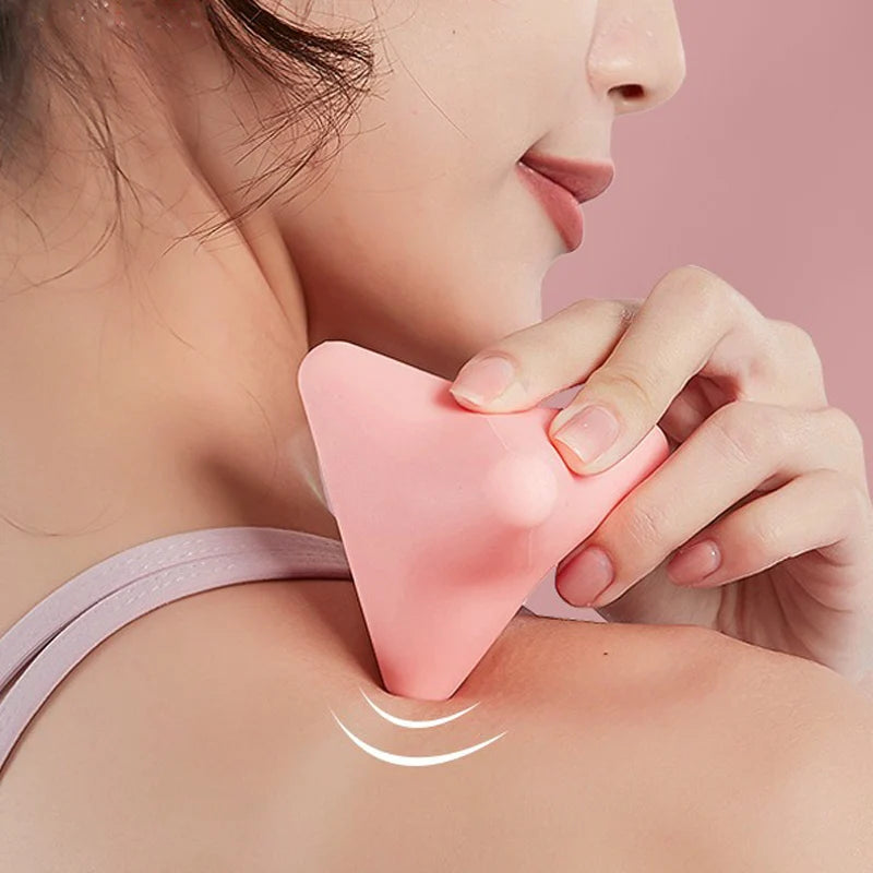 1PCS TPE Massage Ball Trigger Point Spine Back Neck Scapula Foot Massage Ball Yoga Relaxation Meridian Fitness Ball AMQ08