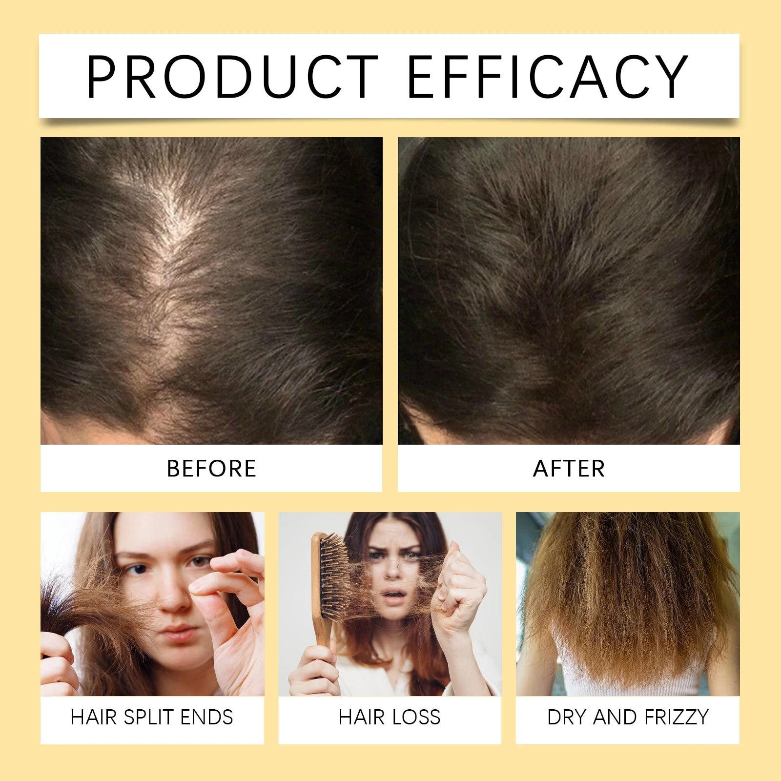 Honey Hair Oil Repair Dry Scalp Damaged Fragile Hair Helps Prevent Hair Loss Breakage Mild Formula Protects Health Hair 10ml