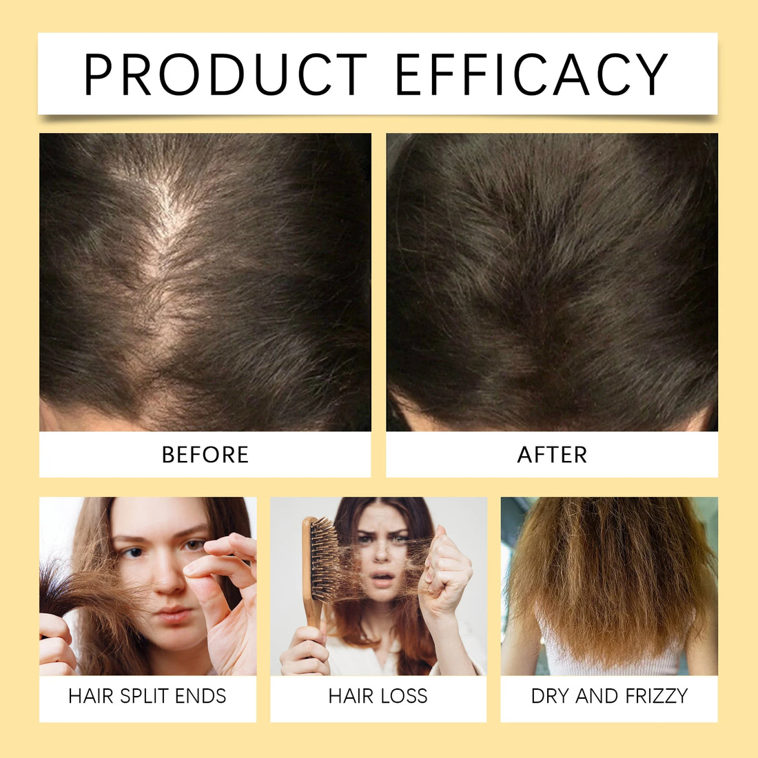 Honey Hair Oil Repair Dry Scalp Damaged Fragile Hair Helps Prevent Hair Loss Breakage Mild Formula Protects Health Hair 10ml
