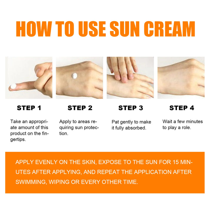 Sunscreen Spf 90 Whitening Sun Cream for Face Body Oil-control Bleaching Face Moisturizer Sunblock Skin Protective Cream