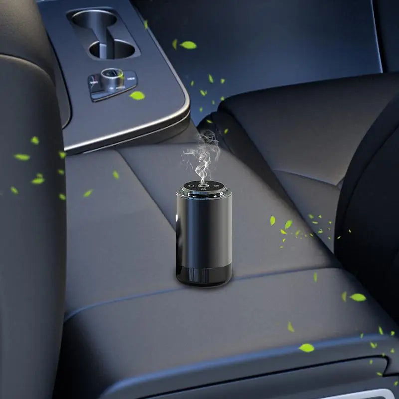 Car Air Freshener Diffuser Smart Auto Air Freshener Projector Long-Lasting Scent Odor Eliminator Oil Diffuser with Adjustable