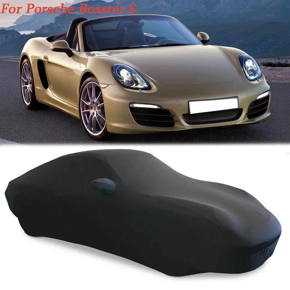 Full Car Indoor Cover Dust Scratch Proof Protection For Porsche 911/718/928/968/992/Boxster/Cayman/Carrera