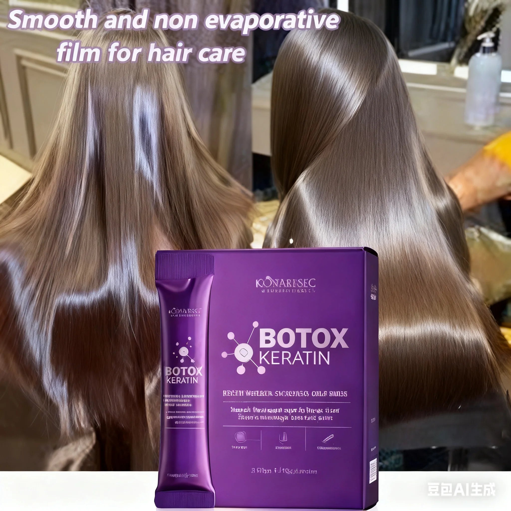 Keratin Hair Mask 5 Seconds Repair Damaged Frizzy Hair Soft Smooth Shiny Nutrition Deep Moisturize Nourishing Hair Care Halalzen