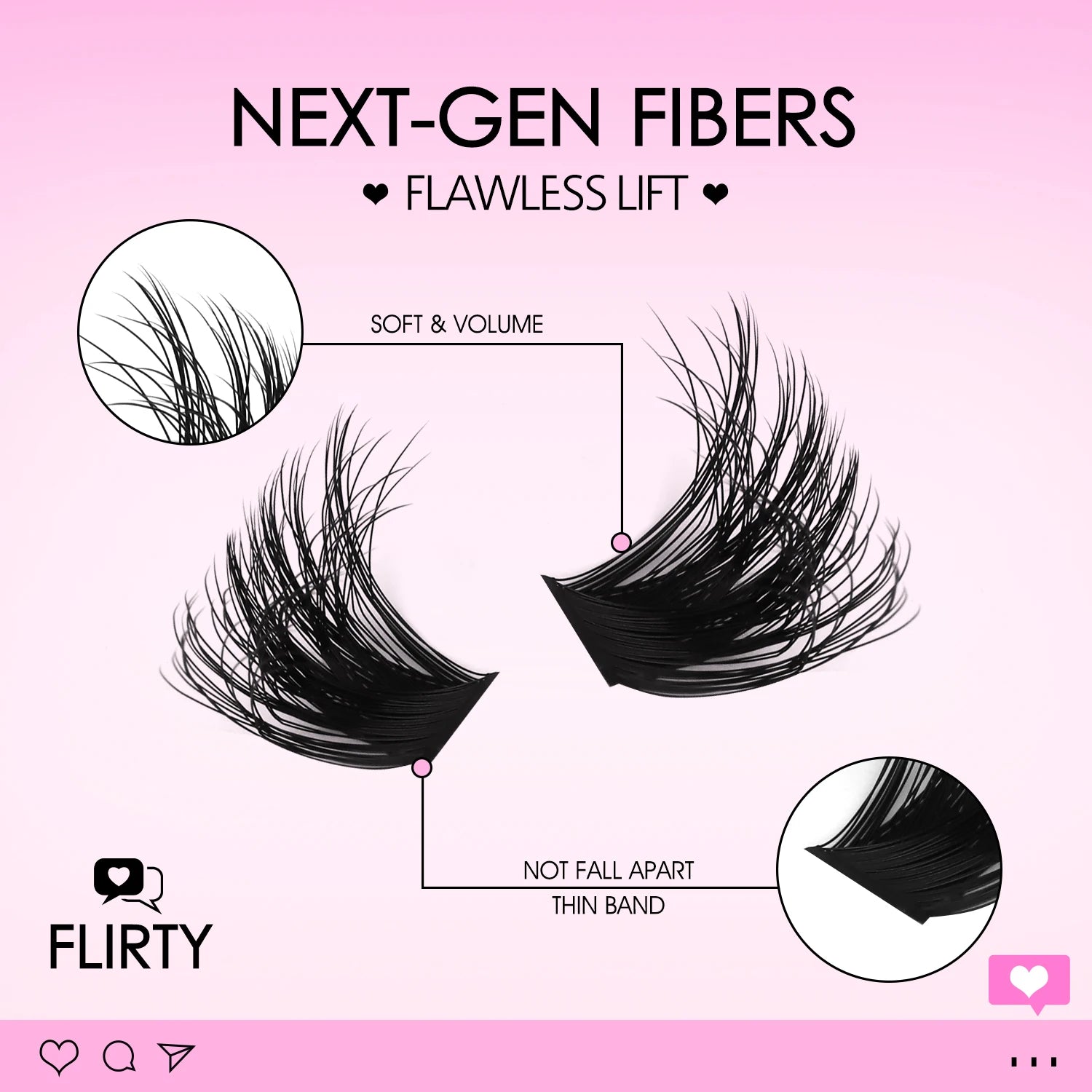 WOSHEER Lashes Clusters Cat Eyelashes Wispy Individual Lashes Extensions Volume Thick Clusters Lashes DIY At Home Halalzen