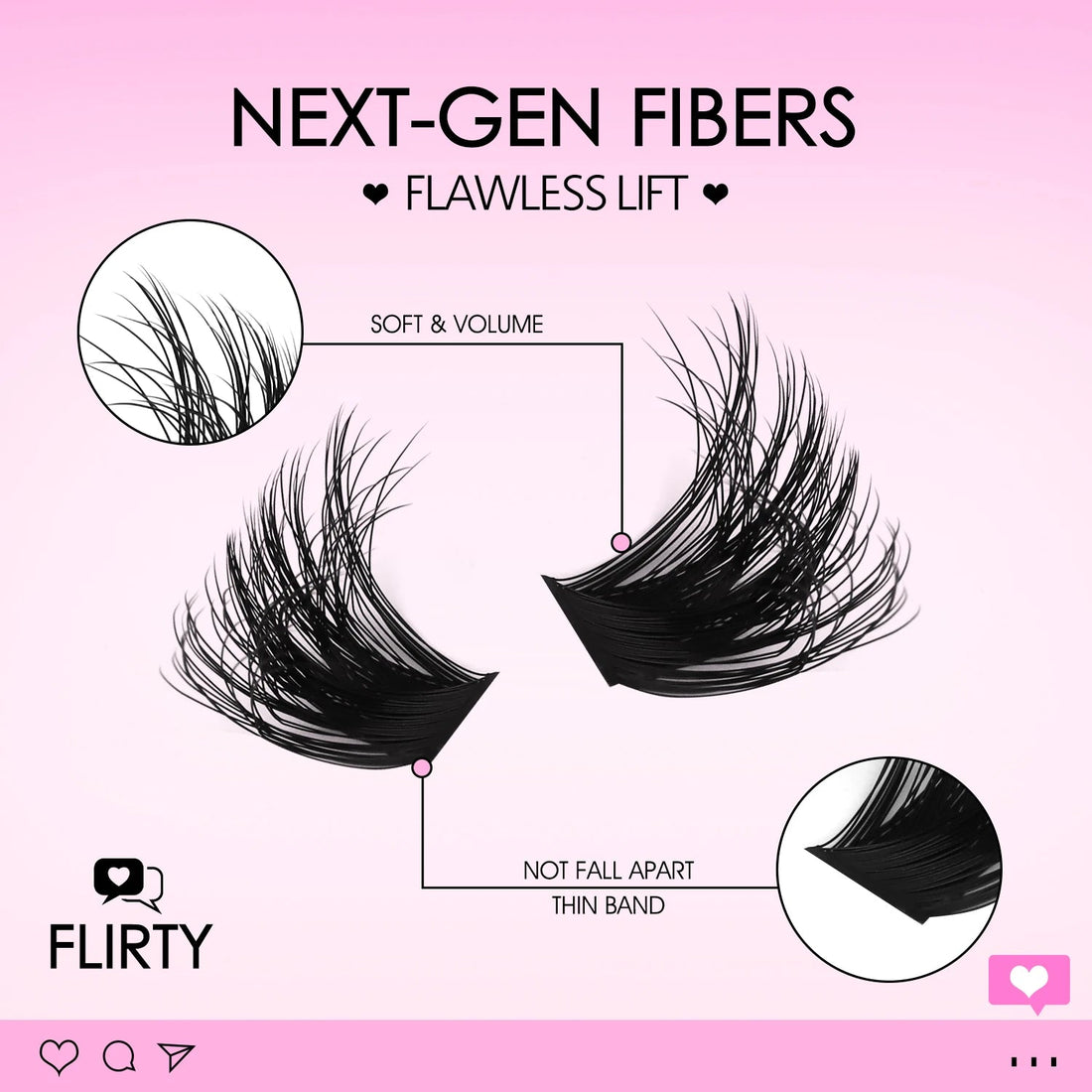 WOSHEER Lashes Clusters Cat Eyelashes Wispy Individual Lashes Extensions Volume Thick Clusters Lashes DIY At Home Halalzen