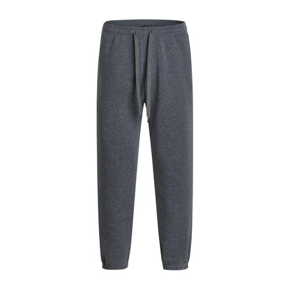 3 pieces of men's solid color casual sports pants - breathable lightweight suitable for daily wear