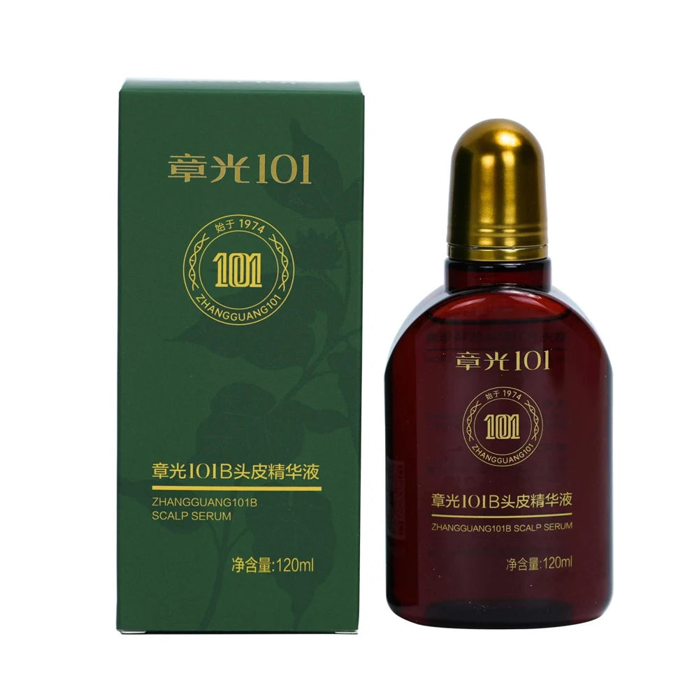 Zhangguang 101B Scalp Serum Powerful Anti Hair Loss Hair Growth 101M 120ML Treatment Chinese Medicine Therapy 100% Origina