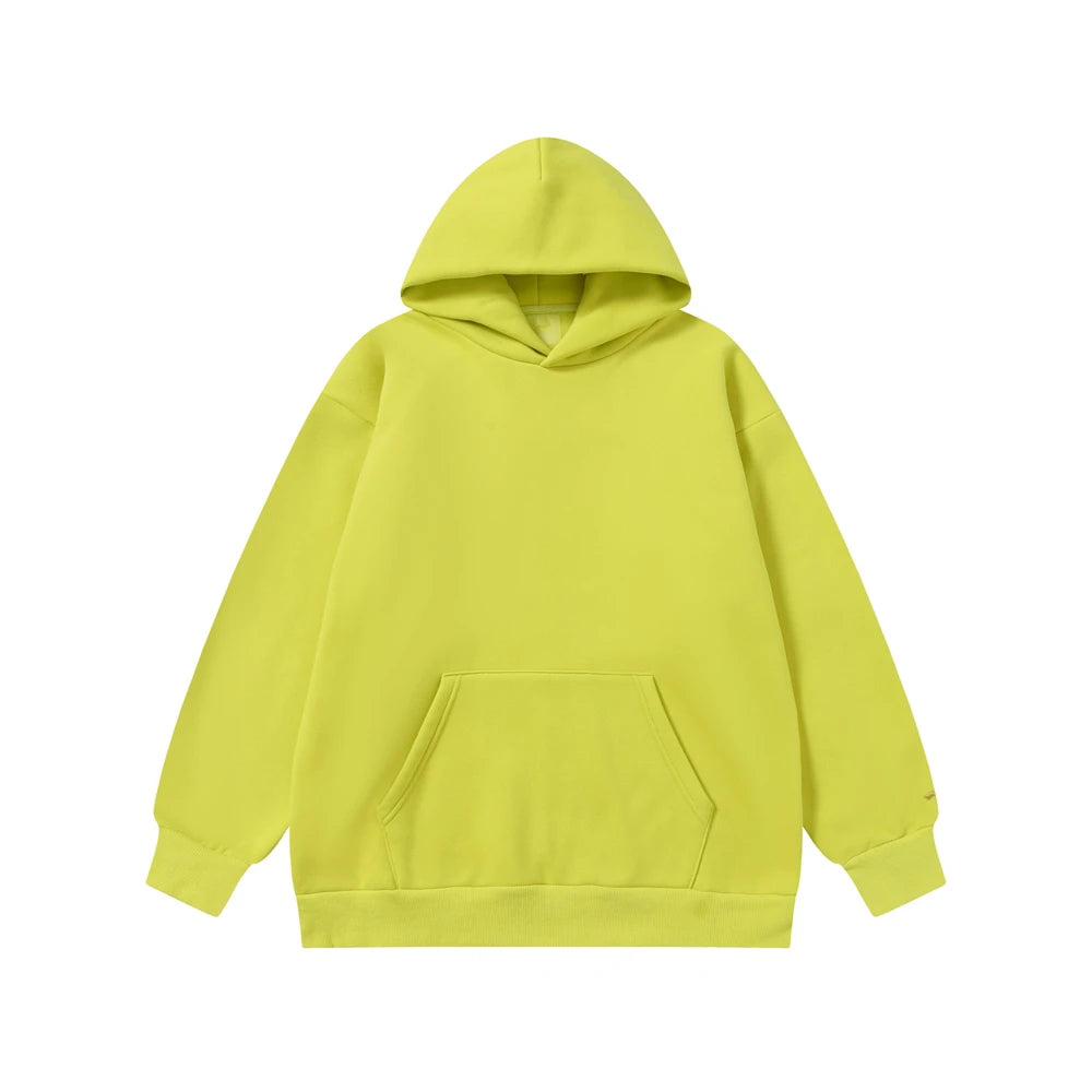 Loose Justin Bieber SKYLRK Embroidery Blue Hoodie Men Women Heavy Fabric Hooded Pullover