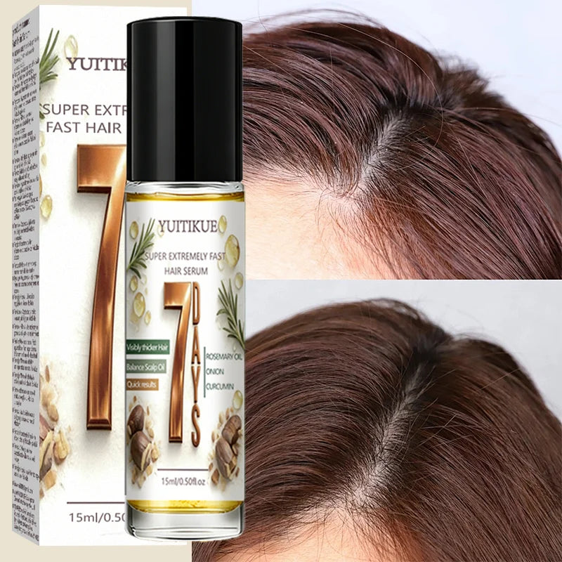 YUITIKUE Hair Strengthening Serum - Scalp Nourishing, Breakage Reducing Formula For Healthy, Silky Hair, 15ml