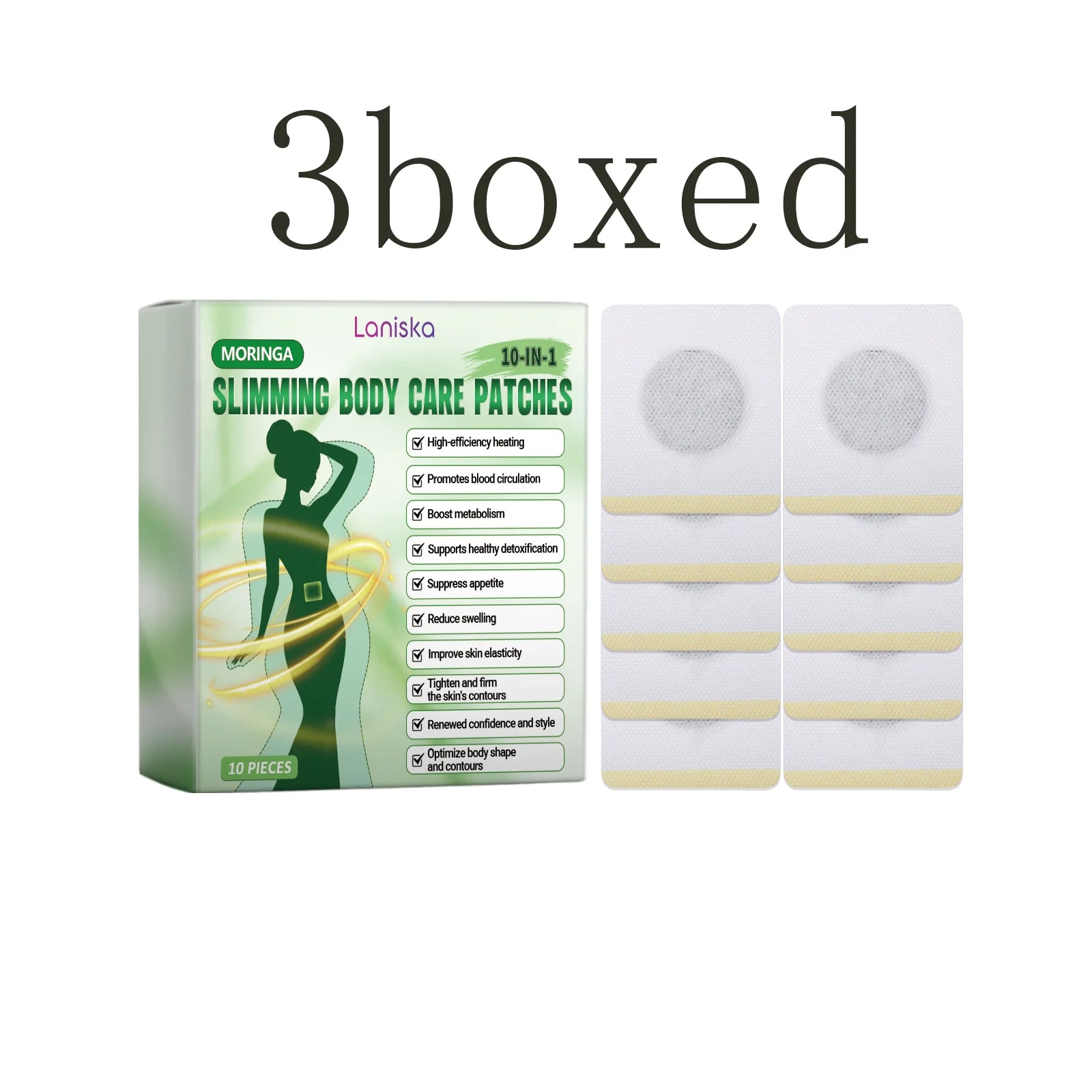 Body Care Patch - Comfortable Lightweight, Skin-Fitting, Daily Body Shaping, Lazy Convenient Wearable Care Patch