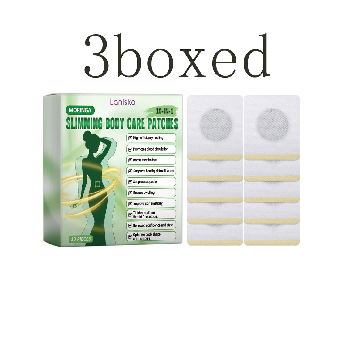 Body Care Patch - Comfortable Lightweight, Skin-Fitting, Daily Body Shaping, Lazy Convenient Wearable Care Patch