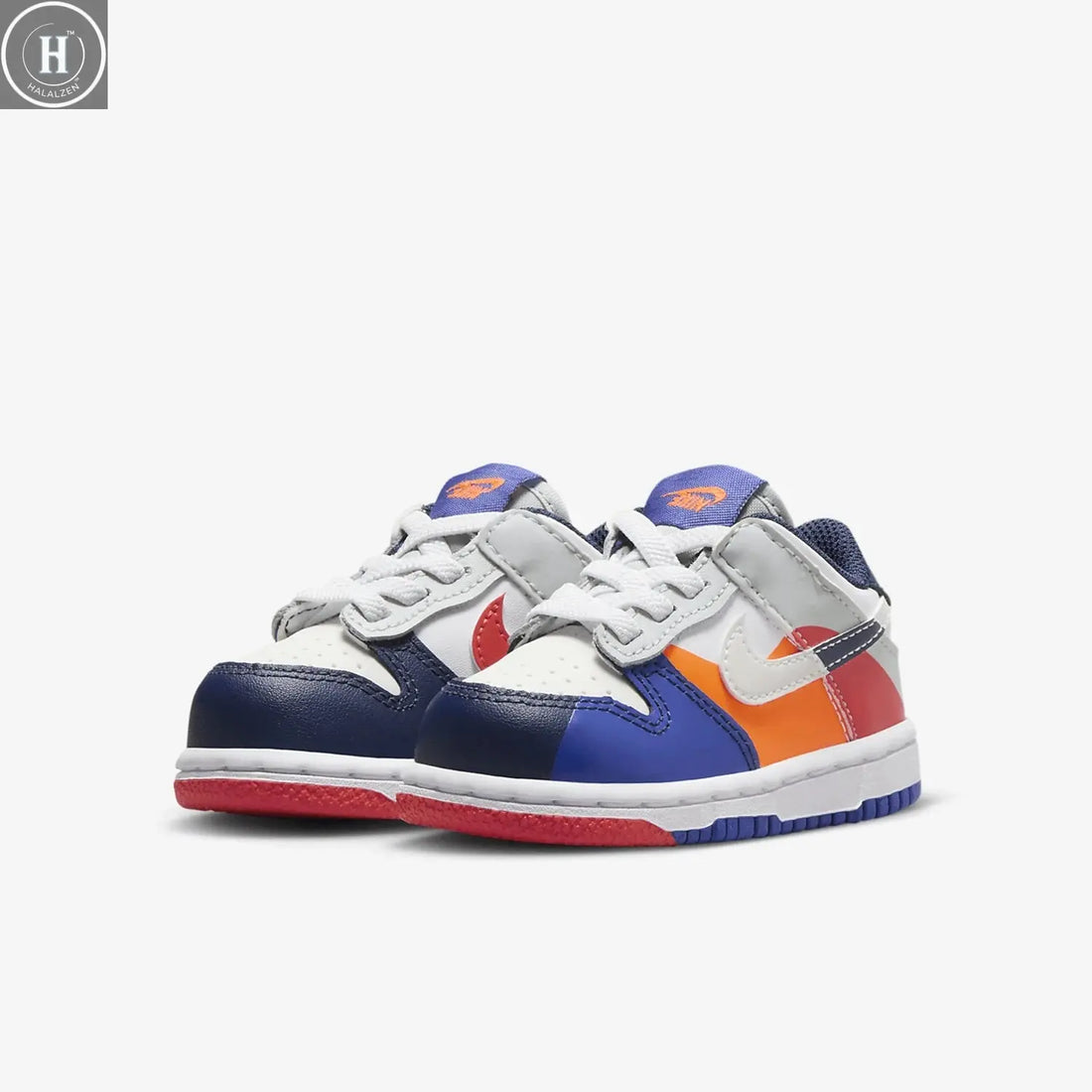 Nike genuine Dunk Low SE baby and toddler lightweight, comfortable and durable sports shoes FV2964-100 HALALZEN