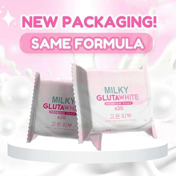 1/2/3/4/5/10PCS-70g Milk Brightening Handmade Soap Advanced Lightening Cleansing Bar Infused with Pure Milk Facial Body Care