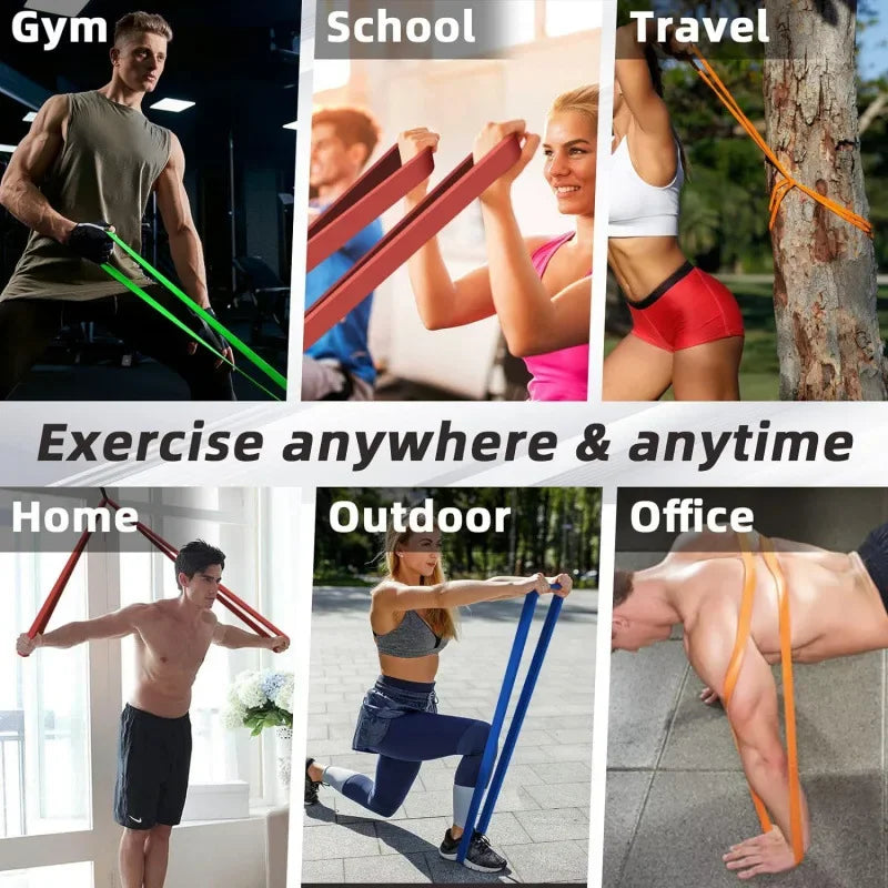 Fitness Resistance Band TPE Elastic Rope for Yoga And Sports Training Women's Model Elasticity And Durability