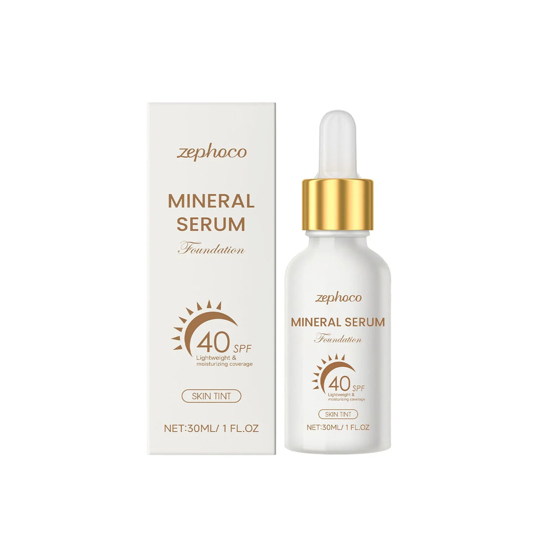 SPF 40 Sunscreen Liquid Foundation Isolation Cream Correct Skin Tone Reduce Dullness Conceal Pores Long Lasting Natural Face Halalzen