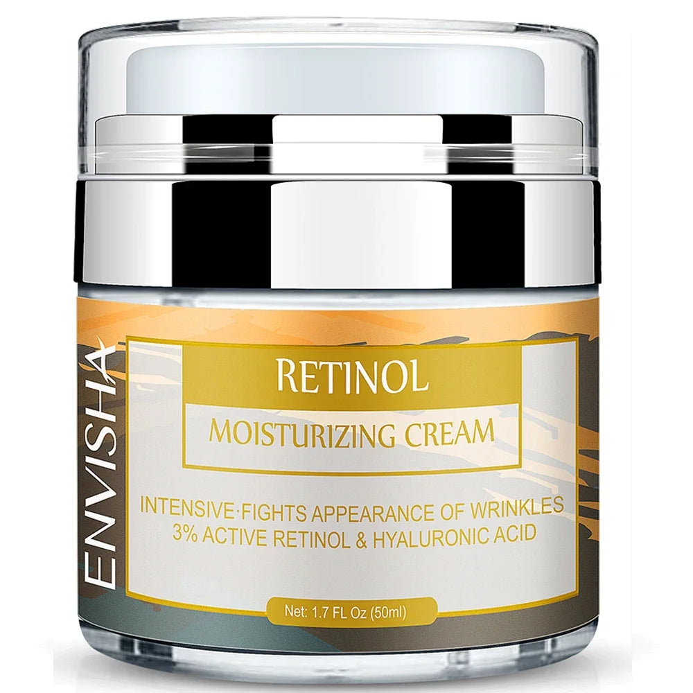 ENVISHA Retinol Collagen Cream Face Skin Care Anti-aging Wrinkle Deep Hydration Moisturizing Skin Health Whitening Exfoliation Halalzen