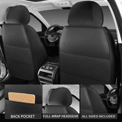 Car seat covers muscle fully covered artificial leather waterproof wear-resistant and soft，For Ford Ranger seat covers