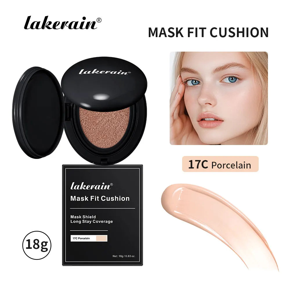 Base Korean Makeuo Cushion Foundation Long Lasting High Coverage Foundations CC Cream Sunscreen BB Cushion Make Up Beauty Halalzen