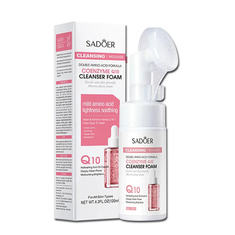 1/2PCS Amino Acid Facial Cleanser Face Wash Foam Face Massasge Facial Hydrating Moisturizing Skin Products Mossee Cleansing Care
