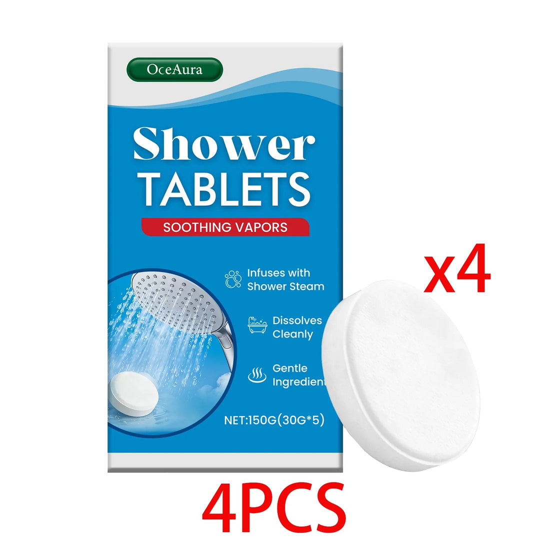Shower Steame Tablets For Skin Hydrating Stress Relief Aromatherapy Long Lasting Fragrance Gifts For Her Self Care Spa Moisturiz Halalzen