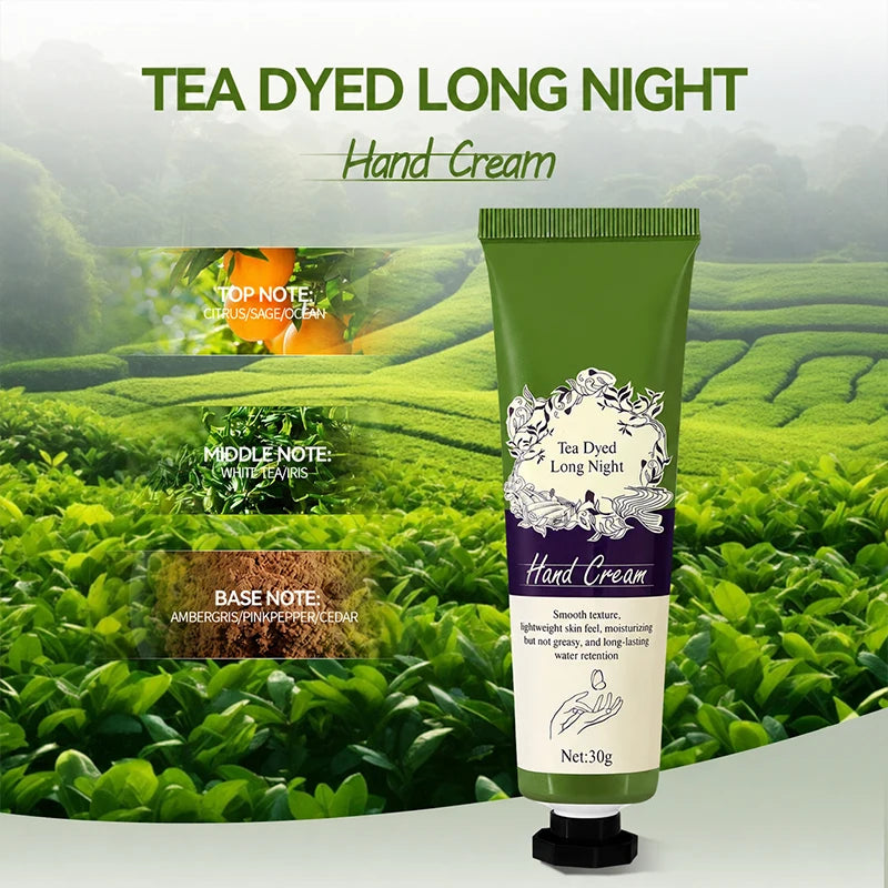 Hand Cream Set Natural Fragrance Daily Care Moisturizing Lotion Smooth Hand Skin Care with Floral Scent For All Skin Dry Hands 30g Each