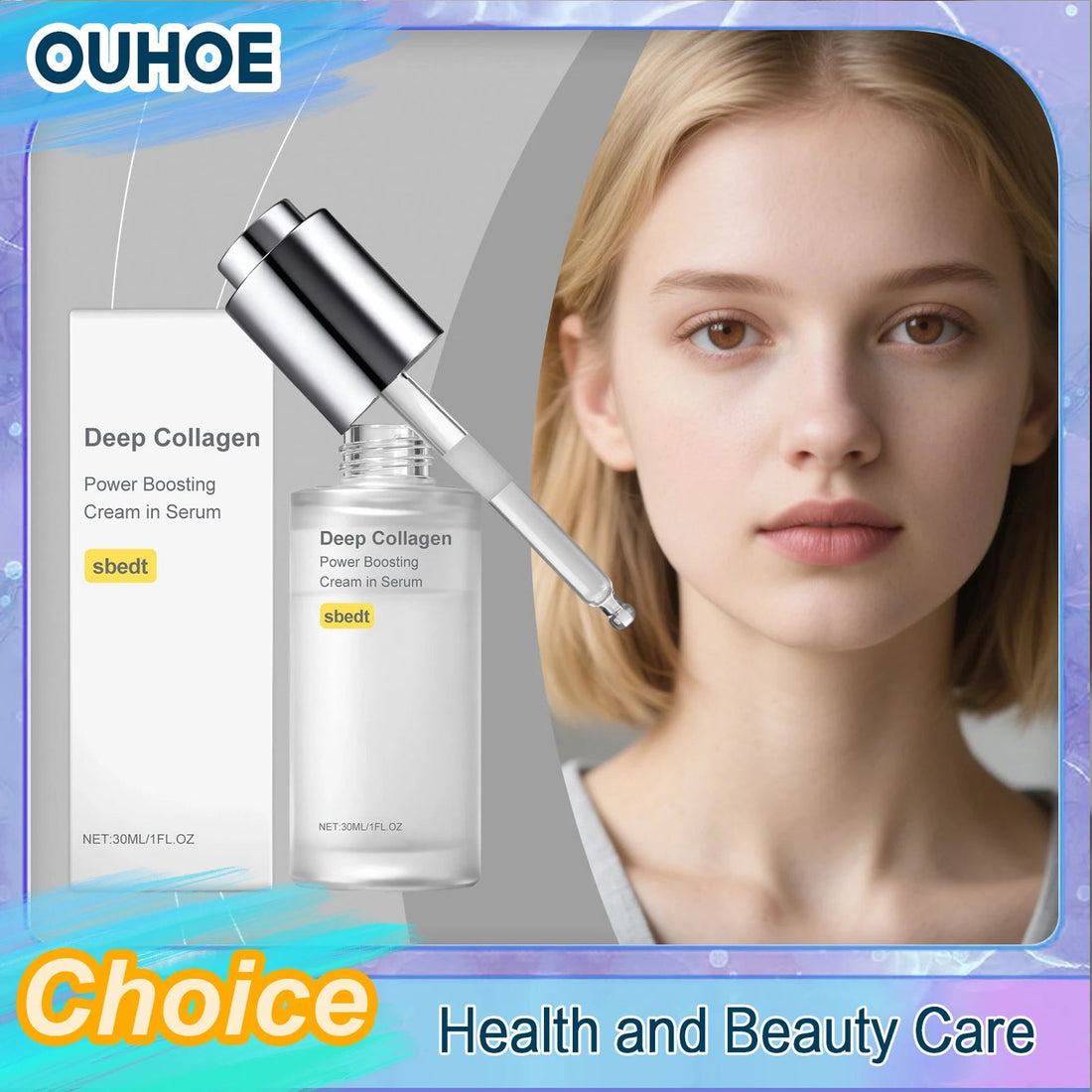Firming Facial Essence Collagen Boosting Serum Lifting Revitalizing Deep Nourishing Whitening Moisturizing Brightening Skin Care Halalzen