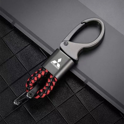 4 Color Car Keychain Aluminum Durable For Mitsubishi EVO ASX Lancer Pajero Outlander L200 Lancer Auto Accessories
