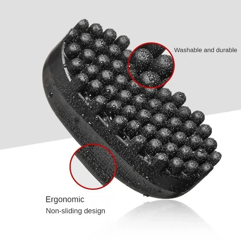 Curling Hair Sponge Barbers Styling Dreadlock for Black Curls Hairdressing Massage Cleaning Tools for Men Afro Curl Brush Halalzen