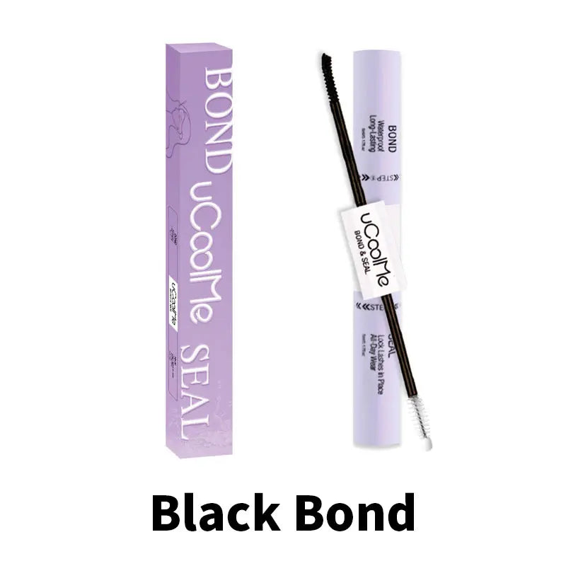 uCoolMe Lash Bond and Seal with Fast Glue Remover Strong Hold 150H Lashes Extension Waterproof and Long Lasting DIY Makeup Tool