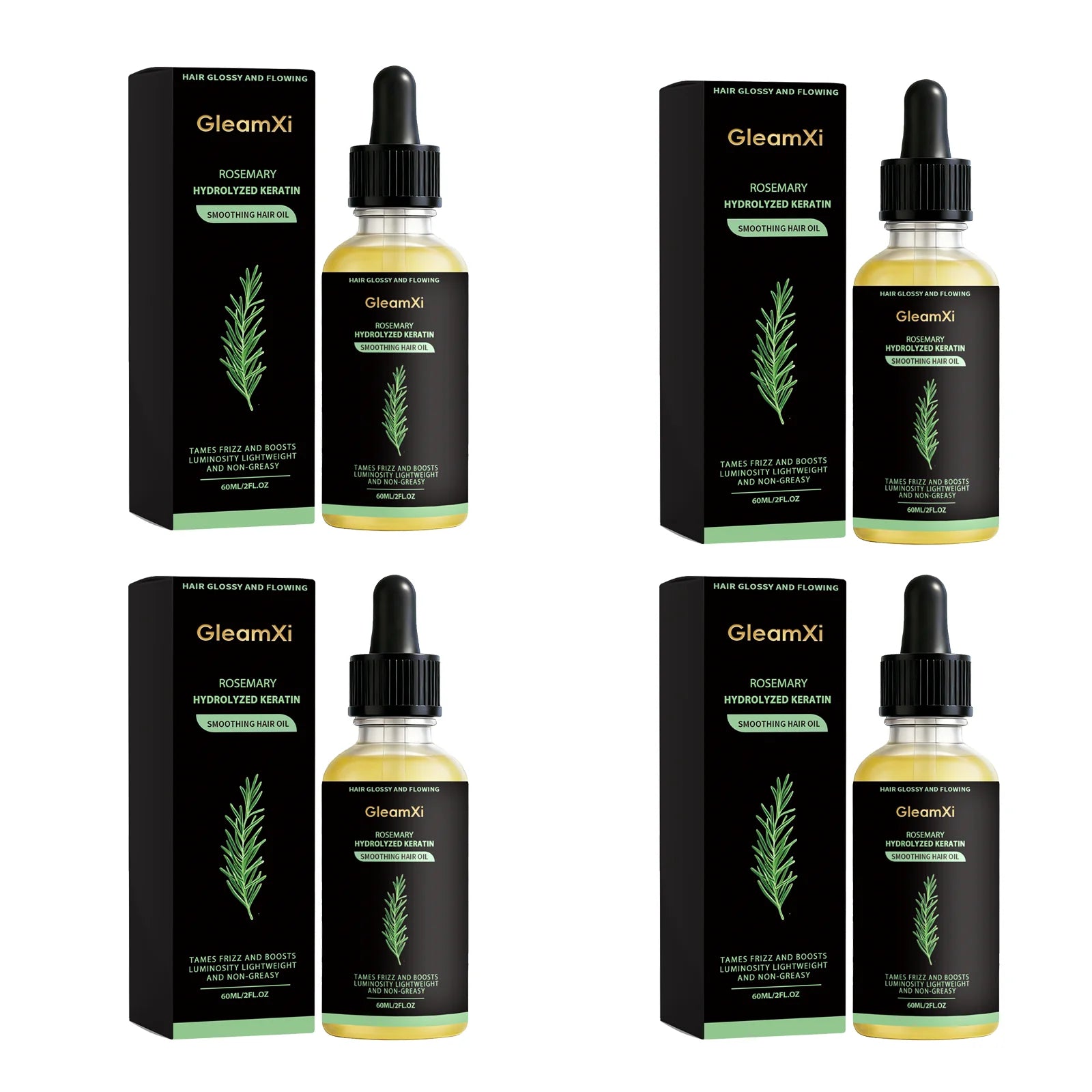Rosemary Hair Growth Serum Reduce Loss Regrowth Repair Frizzy Damaged Hair Scalp Soothing Nourish Hair Regrowth For Men Women