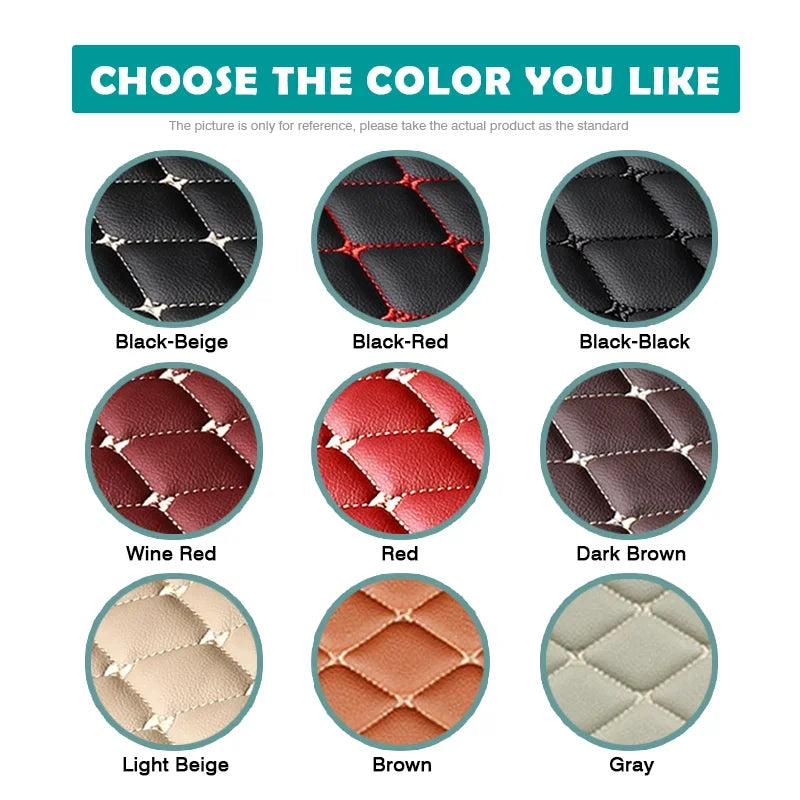 For Subaru Forester 2006-2022 Car Leather Floor Mats Auto Interiors Covers Carpets Accessories Foot Pads Waterproof Rugs