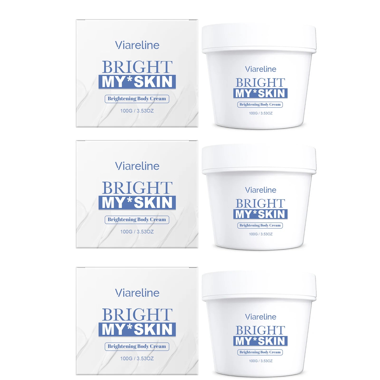 Brightening Body Cream Soothing Skin Improve Dullness Reduce Dark Spot Non-greasy Long-Lasting Moisturizing & Firming Body Lotio