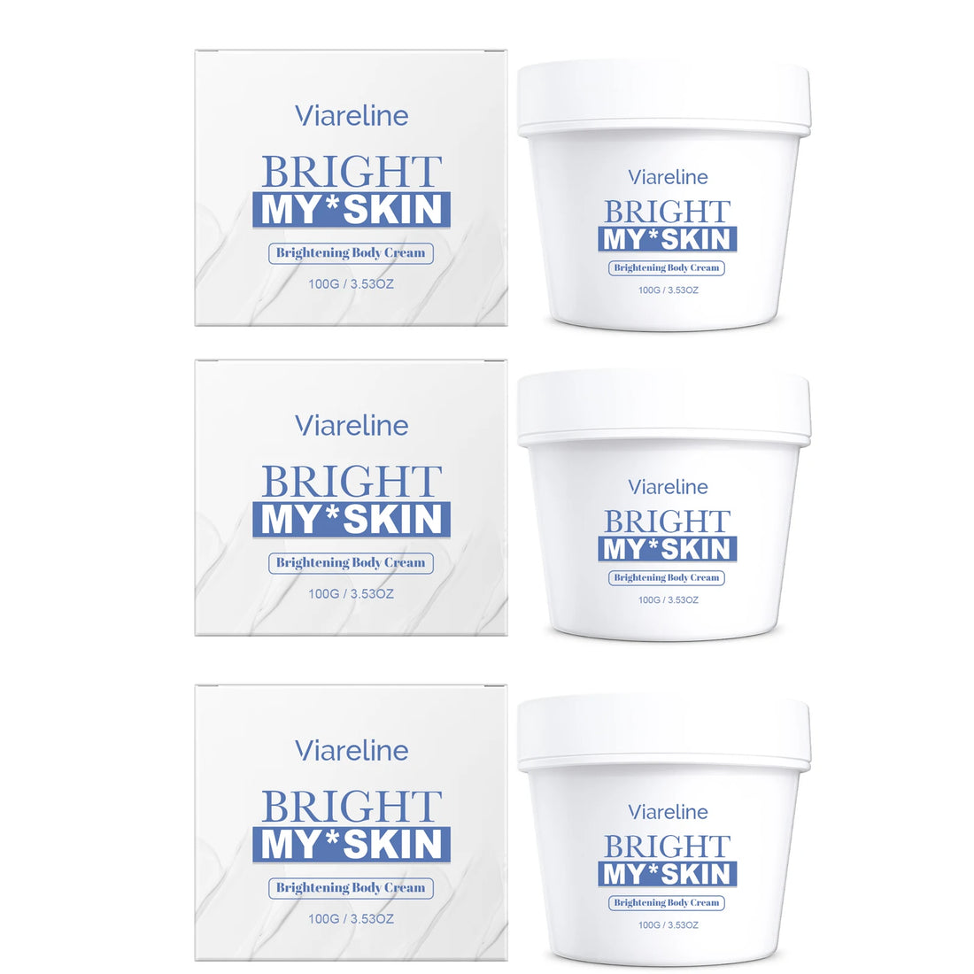 Brightening Body Cream Soothing Skin Improve Dullness Reduce Dark Spot Non-greasy Long-Lasting Moisturizing & Firming Body Lotio