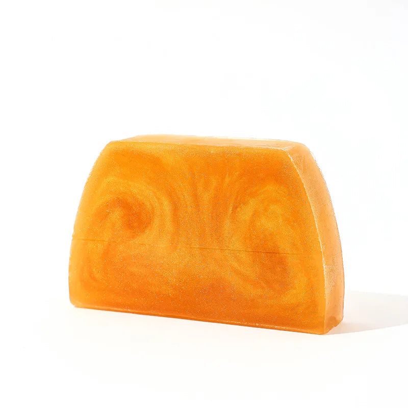 100g Handmade Golden Essential Oil Soap Amino Acid Herbal Gold Cleansing Soap Deep Cleaning and Skin Friendly Halalzen