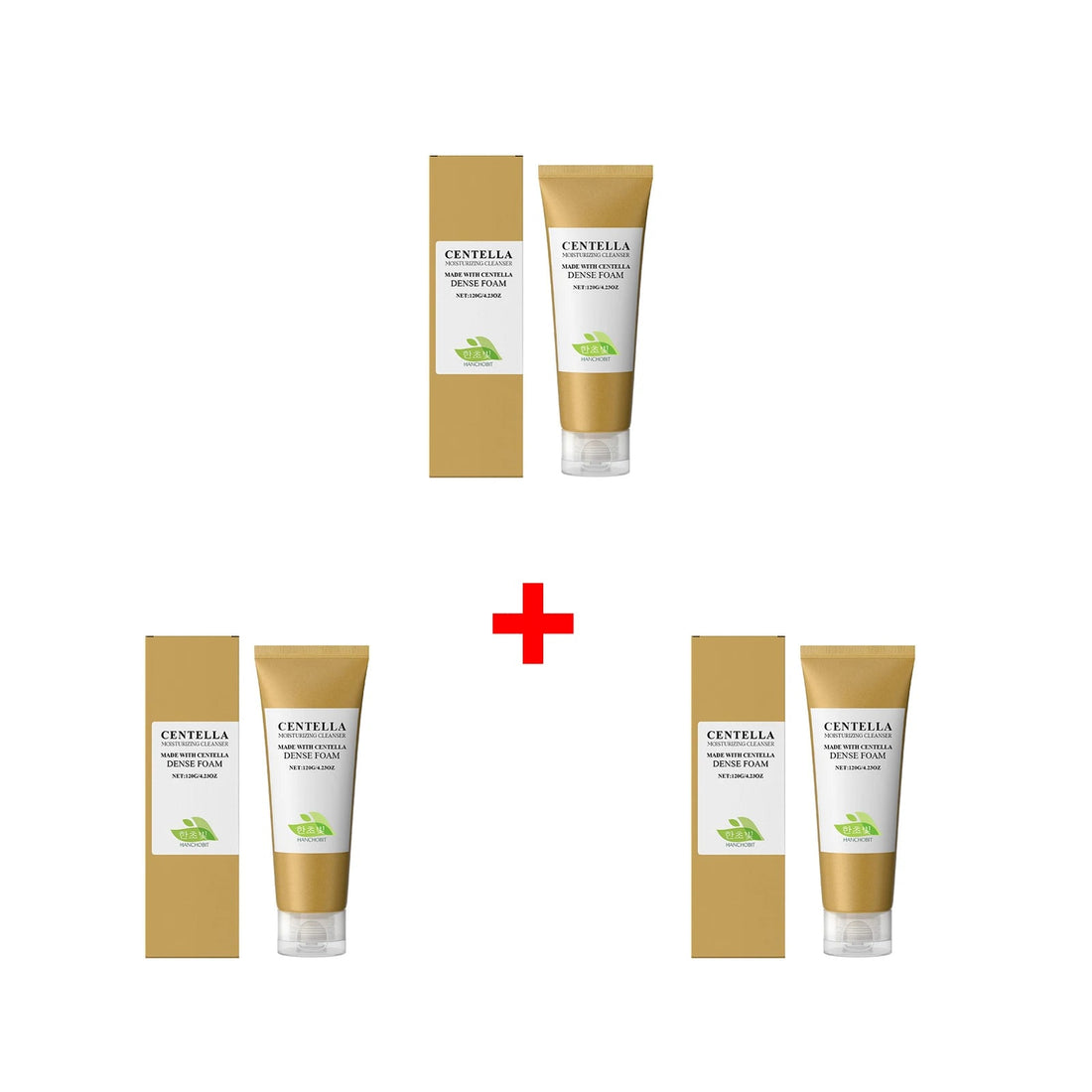 Centella Facial Cleanser Oil Control Acne Remover Blackhead Face Wash Foam Exfoliating Shrink Pore Hydrating Cleansing Skin Care Halalzen