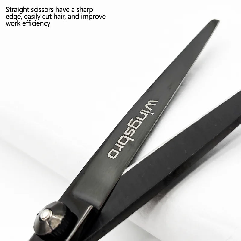 Wingsbro 11Pcs Professional Hairdressing Scissors Stainless Steel Barber Hair Cutting Scissors Sets Salon Hair Styling Tools
