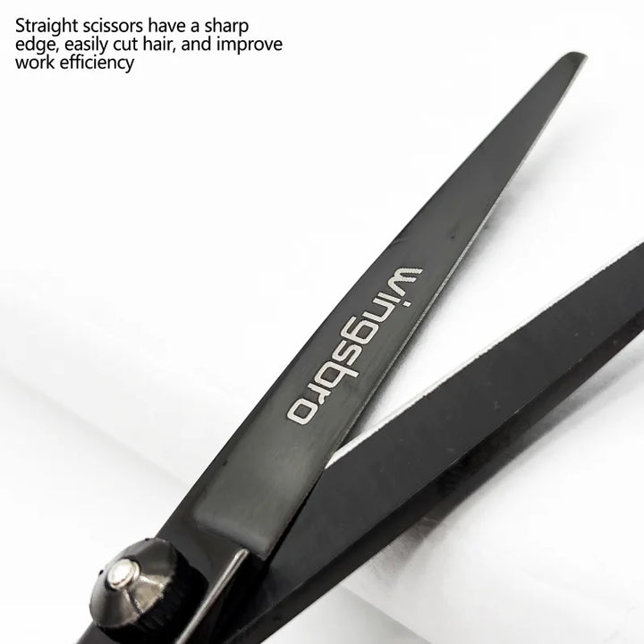 Wingsbro 11Pcs Professional Hairdressing Scissors Stainless Steel Barber Hair Cutting Scissors Sets Salon Hair Styling Tools