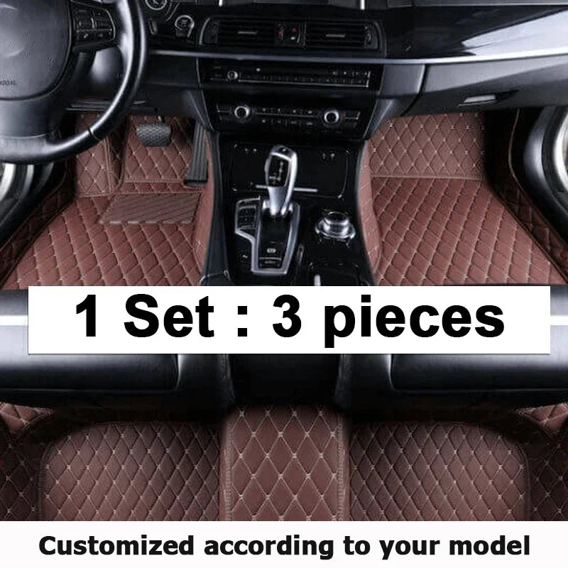 For Subaru Forester 2006-2022 Car Leather Floor Mats Auto Interiors Covers Carpets Accessories Foot Pads Waterproof Rugs