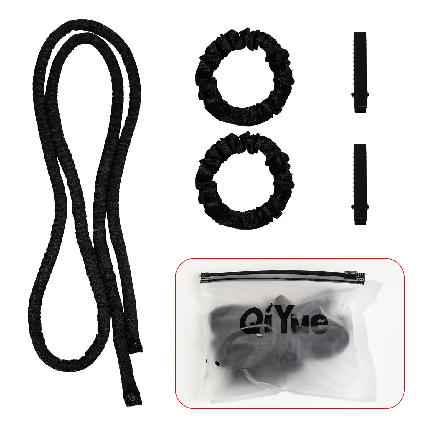 Heatless Curling Rod Headband No Heat Rollers Sleeping Overnight Soft Flexi Rods Multi-color Lazy Hair Curlers Hair Styling Tool Halalzen