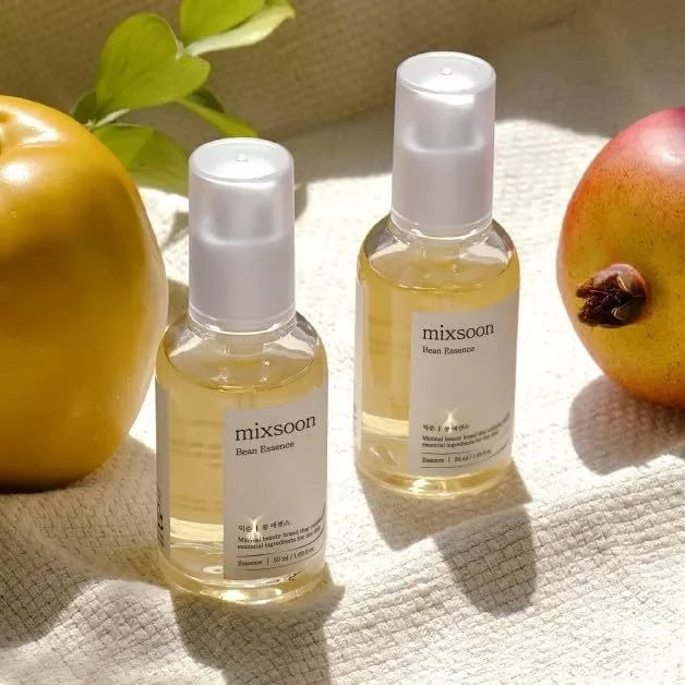 Korean Skin Care Mixsoon Glow Bean Essence,Hydrating Exfoliating Hyaluronic Acid Serum Facial Moisturizing Barrier Serum 50ml Halalzen