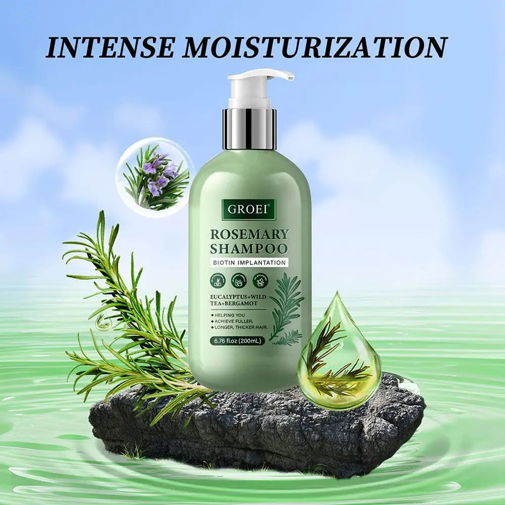 Rosemary Active Nutritional Fortification Shampoo And Hair Conditioner 200ml Formula Gentle Nourishing And Cleansing Scalp Halalzen