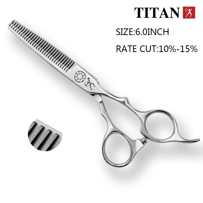 Titan Professional Barber Hair Scissor Salon Cutting Scissors Hairdressing Scissors Japan VG10 Steel