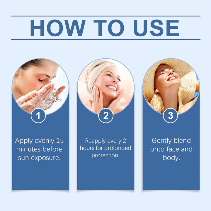 Tallow SPF30 Sunscreen Defense UV Rays Broad Protection Prevent Sunburn Summer Outdoor sports UV Isolation Moisturizing Halalzen