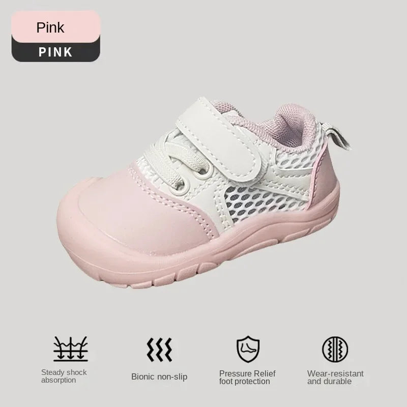 Kids Sneakers Soft Lightweight Baby Boys Girls Sport Shoes Breathable Non Slip Toddler Kids Infant Casual Kids Shoes