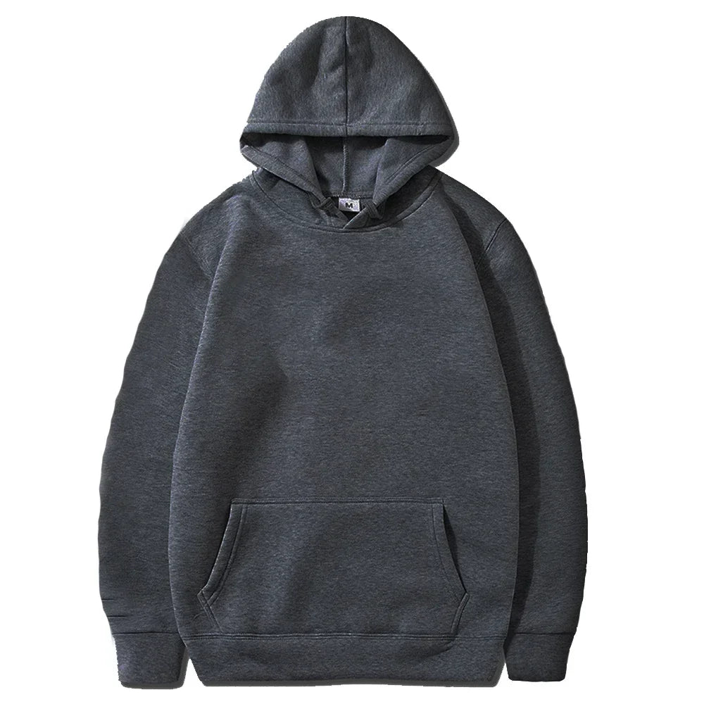 Men's Casual Pullovers Hoodies For Man Spring Autumn Fashion Black Multiple Colour Oversized Sweatshirts Top